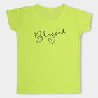 Girls' T-Shirt , हल्का हरा, small image number null