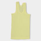 Boys' 100% Cotton Vest , Yellow, small image number null