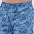 Men's 100% Cotton Boxers, Mid Blue, small image number null