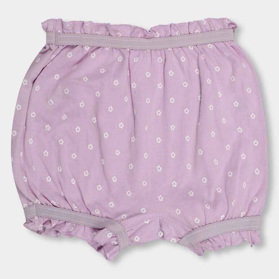 Girls' 100% Cotton Basic Bloomer , Lilac, large image number null