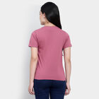 Round Neck T-Shirt, बैंगनी, small image number null