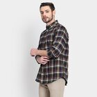 Men's 100% Cotton Casual Shirt, Dark Green, small image number null