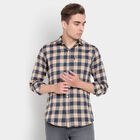 Checks Casual Shirt, Beige, small image number null