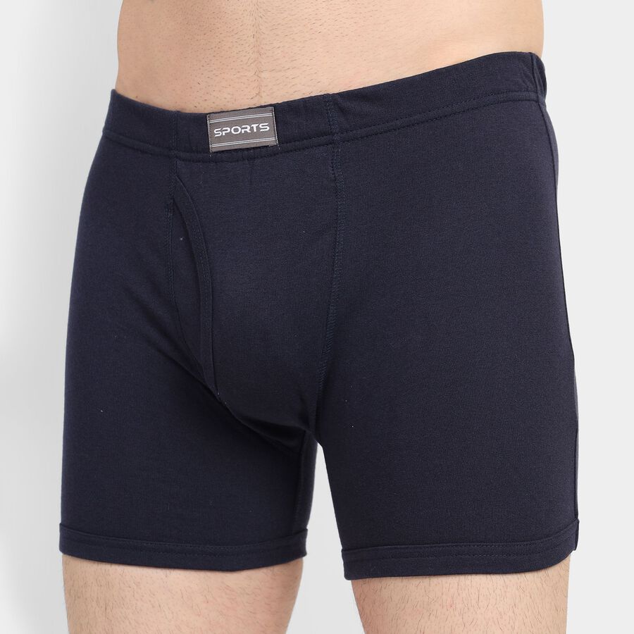 Men's 100% Cotton Trunks , नेवी ब्लू, large image number null
