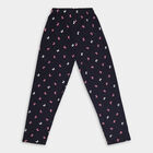 Girls' Pyjama, Navy Blue, small