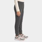 Girls' Charcoal Long Johns Thermal, चारकोल, small