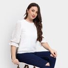 Ladies' Top, सफ़ेद, small image number null