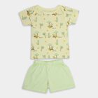 Infant Boys' 100% Cotton Baba Suit , हल्का हरा, small image number null