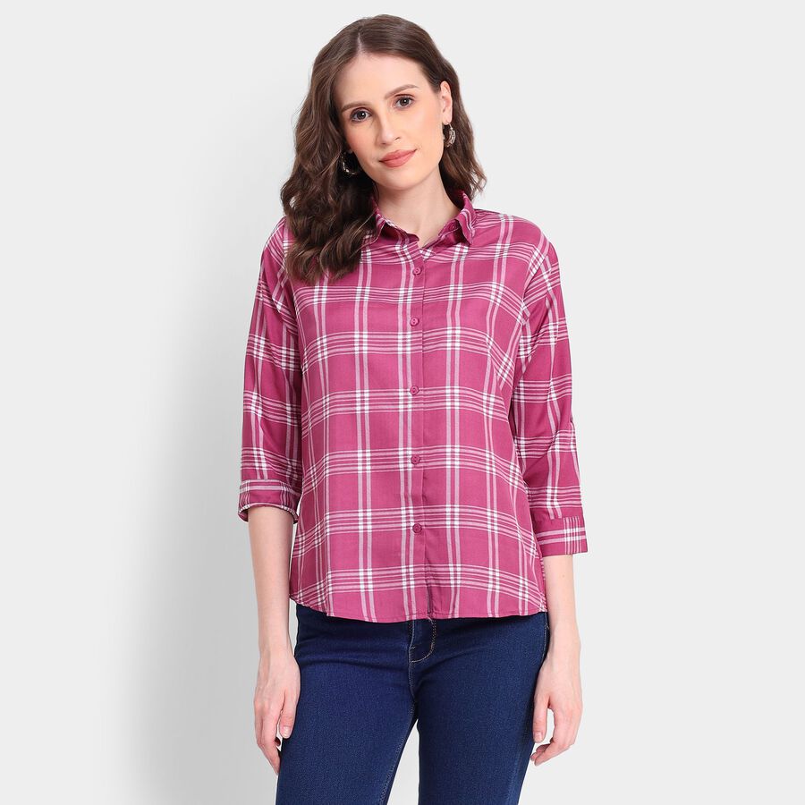 Ladies' Shirt, गुलाबी, large image number null