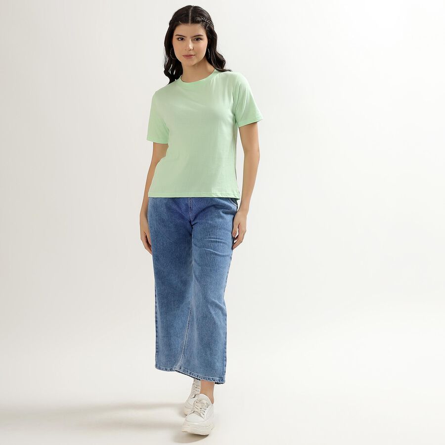 Ladies' High Rise Jeans , हल्का नीला, large image number null