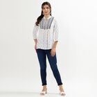 Ladies' Kurta, Off White, small image number null