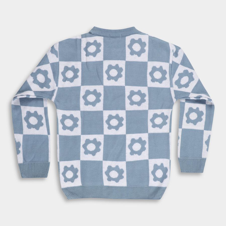 Girls' Pullover, हल्का नीला, large image number null