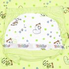Infants Printed Cotton Baby Gift Set, Light Green, small image number null