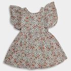 Girls' Frock , हल्का हरा, small