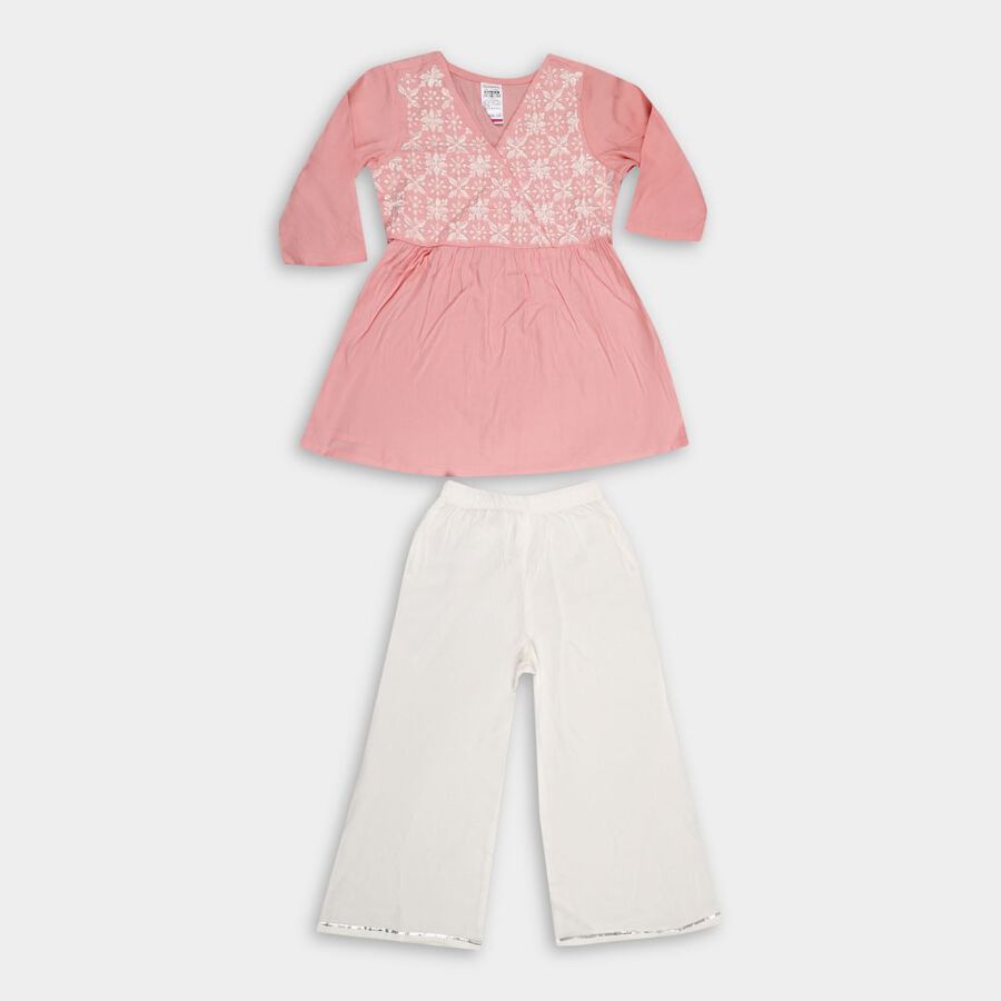 Girls' Fusion Set, हल्का गुलाबी, large image number null