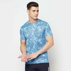 Printed Drifit T-Shirt, Mid Blue, small image number null