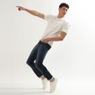 Men's Skinny Jeans , Dark Blue, small image number null