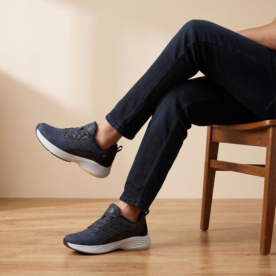 Men's Shoes, Grey, large