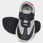 Boys Navy and Grey Velcro Casual Shoes, नीला, small image number null