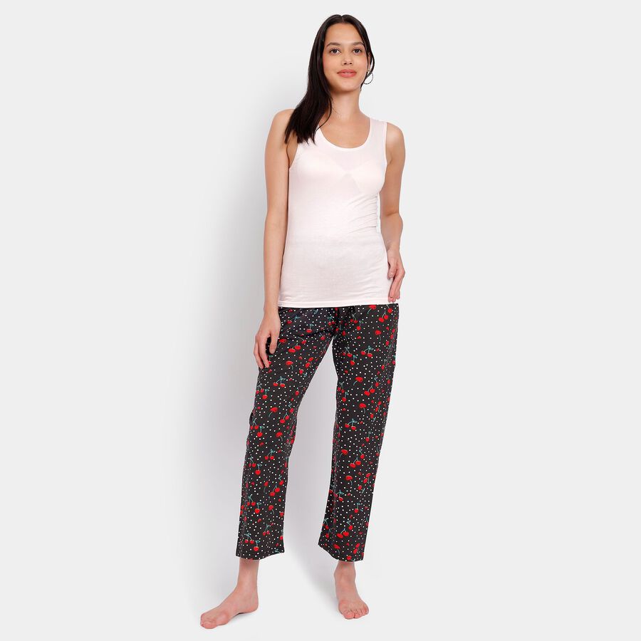 Ladies' Pyjama, Black, large image number null