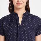 All Over Print Shirt, नेवी ब्लू, small image number null