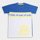 Boys' 100% Cotton Half Sleeves T-Shirt , White, small