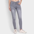 Ladies' Jeans, हल्का ग्रे, small image number null