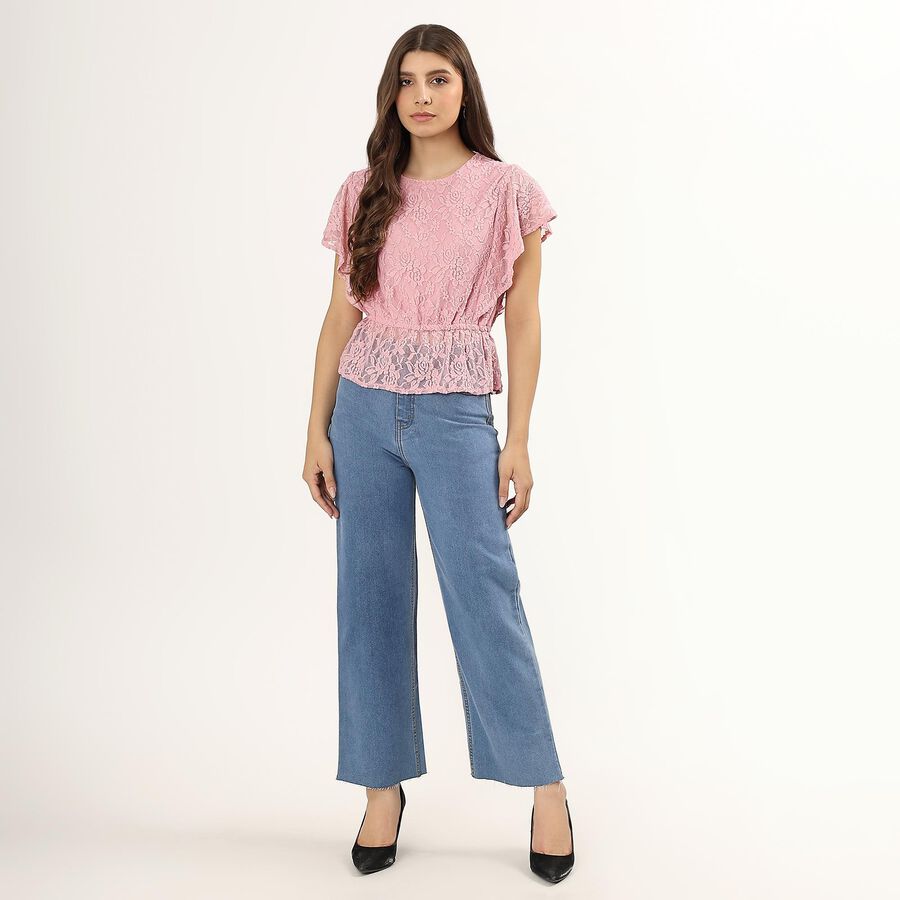 Ladies' Top , गुलाबी, large