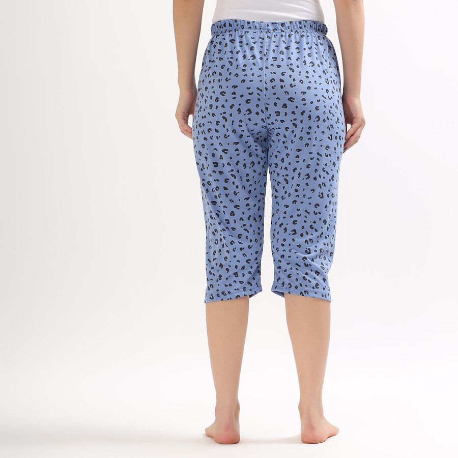 Ladies' Flared Capri , Mid Blue, large image number null
