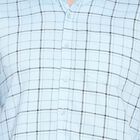 Checks Cotton Casual Shirt, Light Blue, small image number null