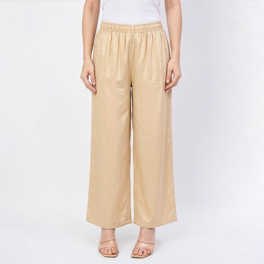 Ladies' Palazzos, गहरा पीला, large