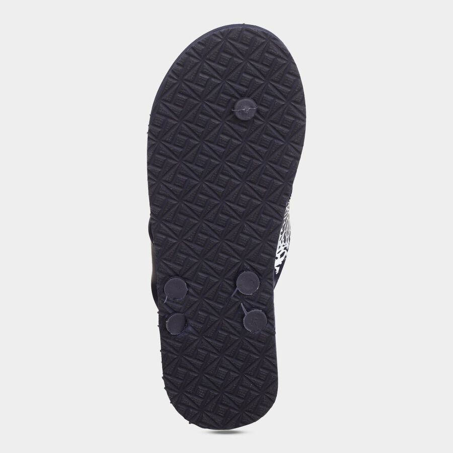 Womens Emboss Sliders, Navy Blue, large image number null