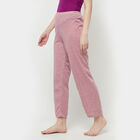 Stripes Full Length Pyjama, Fuchsia, small image number null