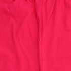Girls' Bright Pink Cotton Blend Capri Leggings with Decorative Bows, रानी (फ्यूशिया), small image number null
