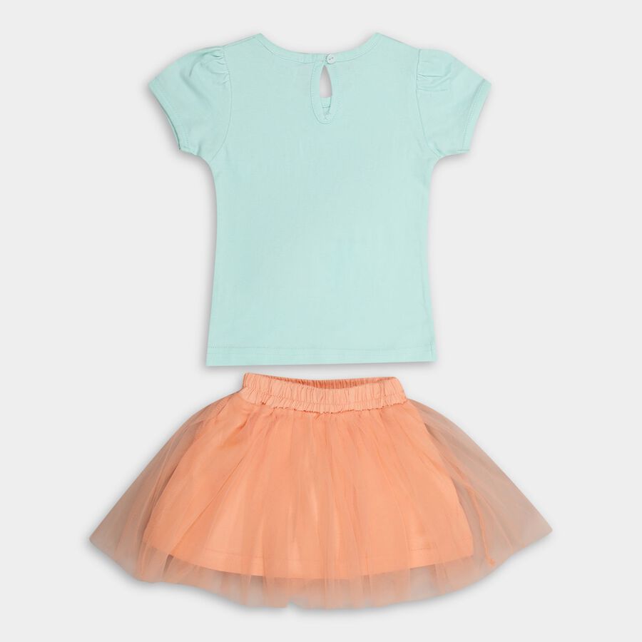 Infants' Top Skirt , हल्का हरा, large image number null