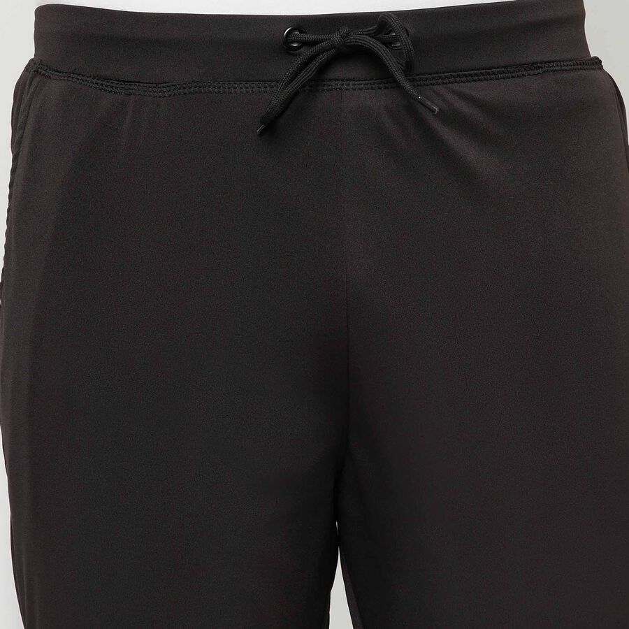 Cut & Sew Active Track Pants, Black, large image number null