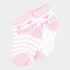 Girls Cotton Solid Socks, Off White, small image number null