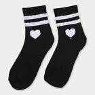 Ladies' Socks , Black, small image number null