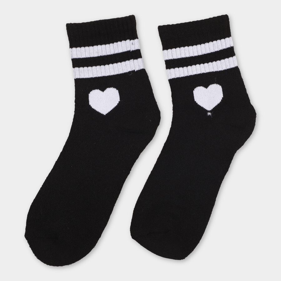 Ladies' Socks , Black, large image number null