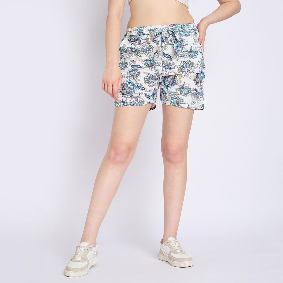 Ladies' Shorts , सफ़ेद, large image number null