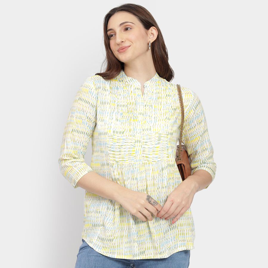 Ladies' Kurta, Light Green, large image number null