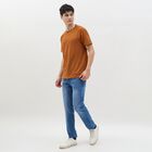 Men's Light Blue Slim Fit Classic Jeans, Mid Blue, small image number null