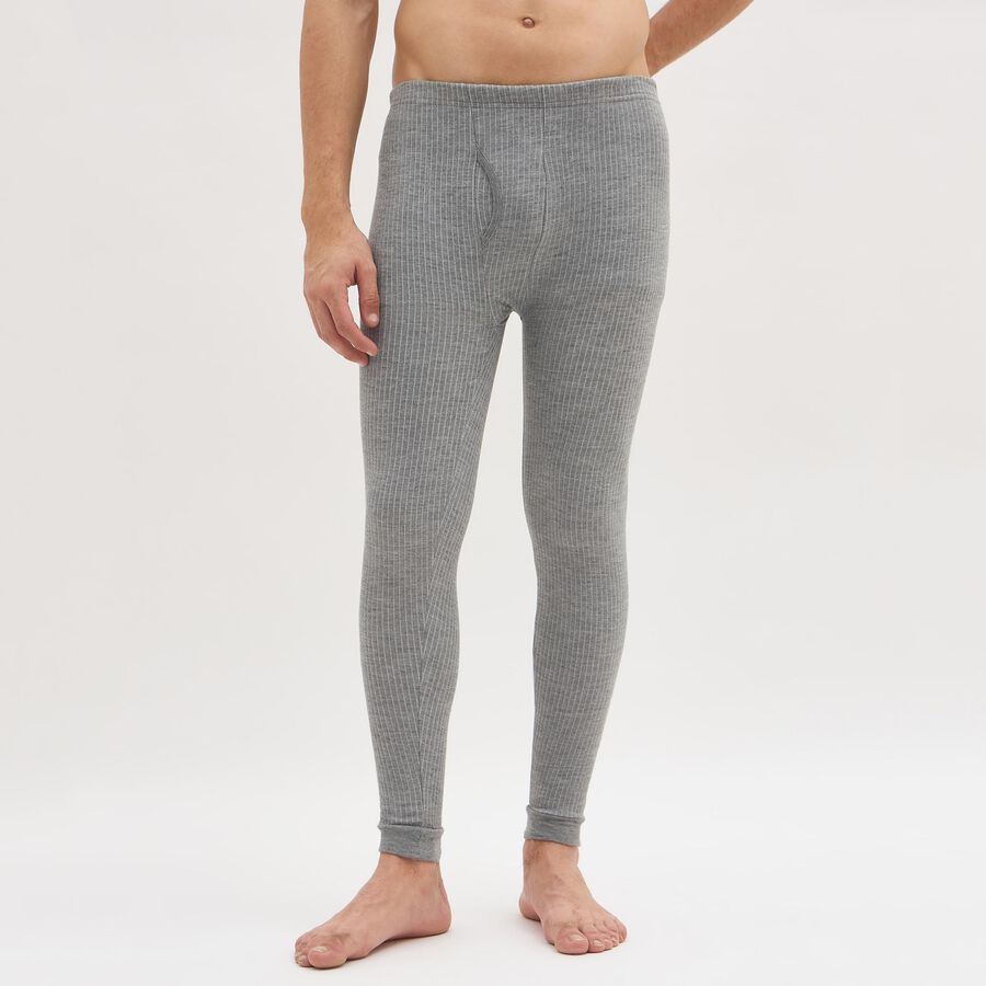 Men's Thermal Lower, मिश्रित मध्यम ग्रे, large image number null