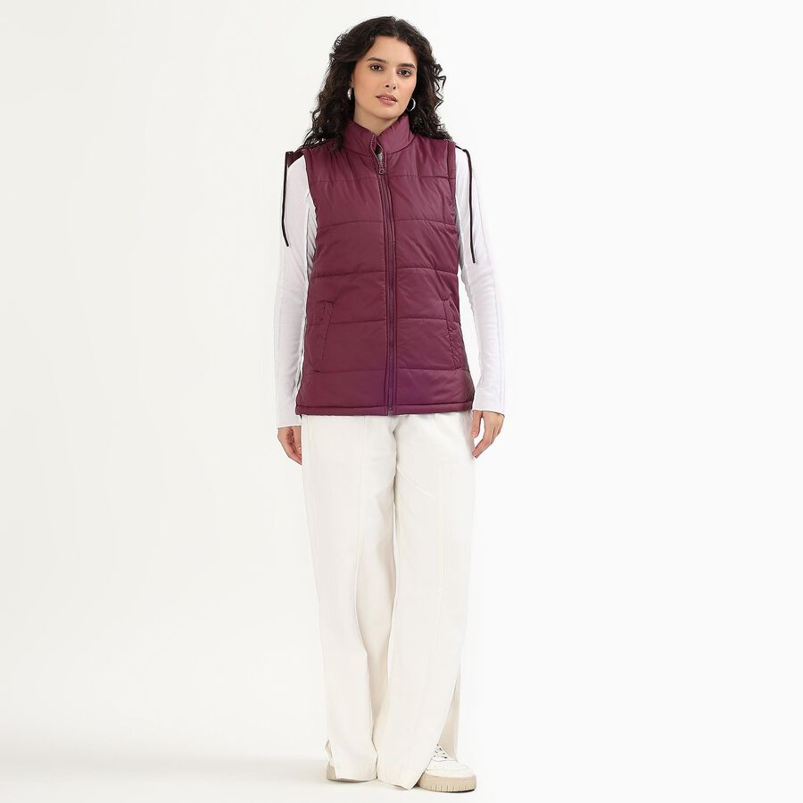 Ladies' Jacket, वाइन, large image number null