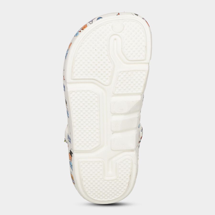 Kids' Unisex Sandal, सफ़ेद, large image number null