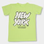 Boys' Half Sleeves T-Shirt, Light Green, small image number null