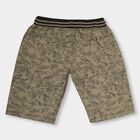 Boys' 100% Cotton Bermudas, ओलिव, small image number null
