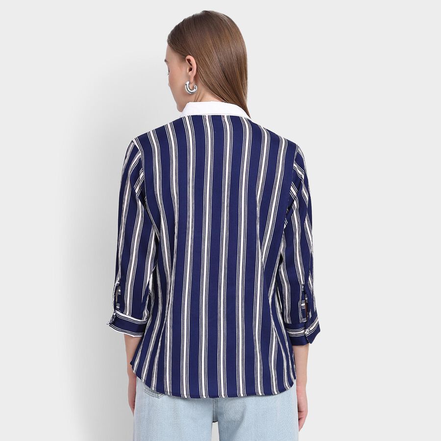 Ladies' Shirt, Navy Blue, large image number null