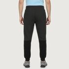 Men's Charcoal Jogger Fit Side-Piped Track Pants, चारकोल, small