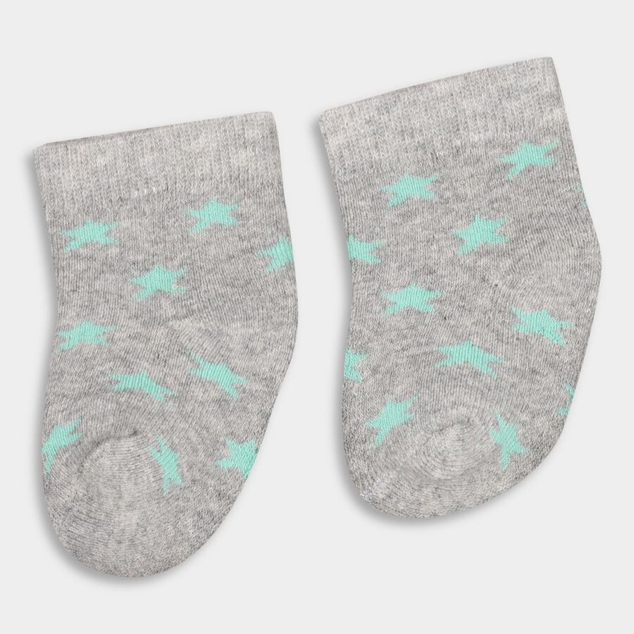 Infant's Socks (Pack of 2), हल्का हरा, large image number null